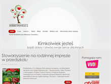 Tablet Screenshot of dobropowraca.org